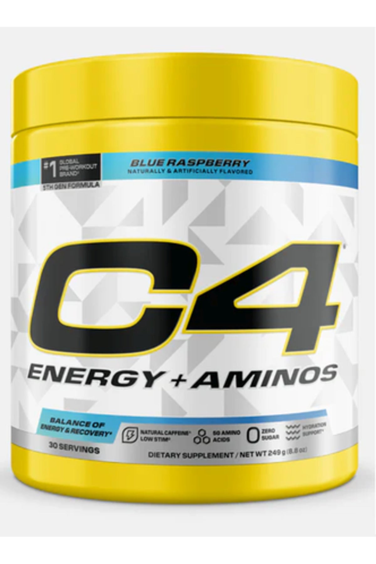 C4 Energy + Aminos Icy Blue Razz 30 servings