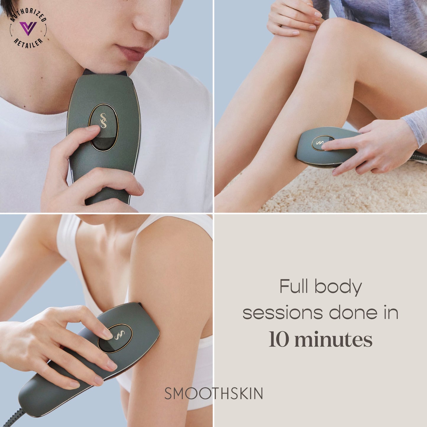 SmoothSkin Pure Adapt - Powerful IPL Hair Removal Device Smoothskin