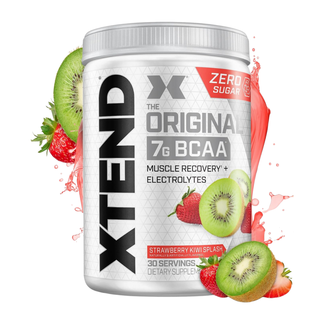 XTEND Original BCAA Powder Zero Sugar With Electrolytes for Hydration & Muscle Repair, Post-Workout Supplement, Kiwi Splash Flavour- 30 Servings