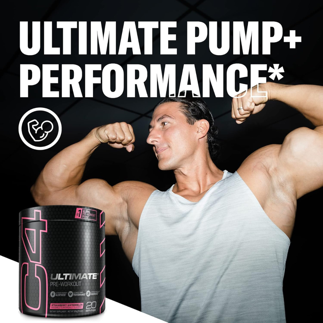 C4 Ultimate Strawberry Watermelon Powder 12 Servings
