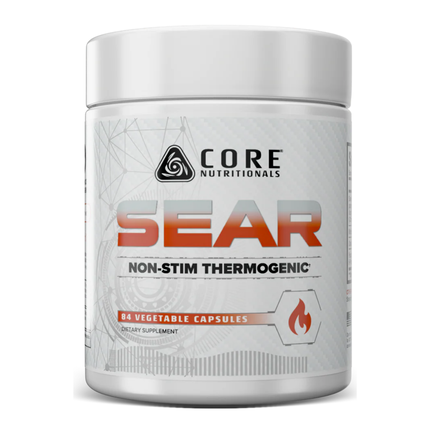 Core Nutritionals SEAR Non-Stimulant Thermogenic & Recomposition Agent - 84 Veg Capsule