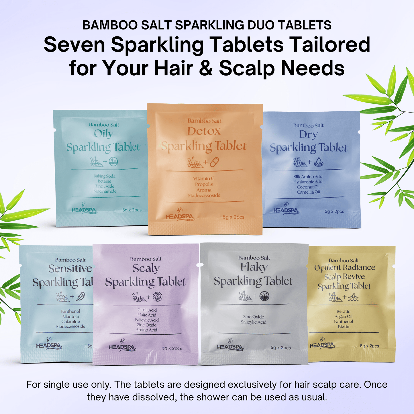 K-HeadSpa Korean Shower Head Therapy Kit – Lavender Essence K-HeadSpa