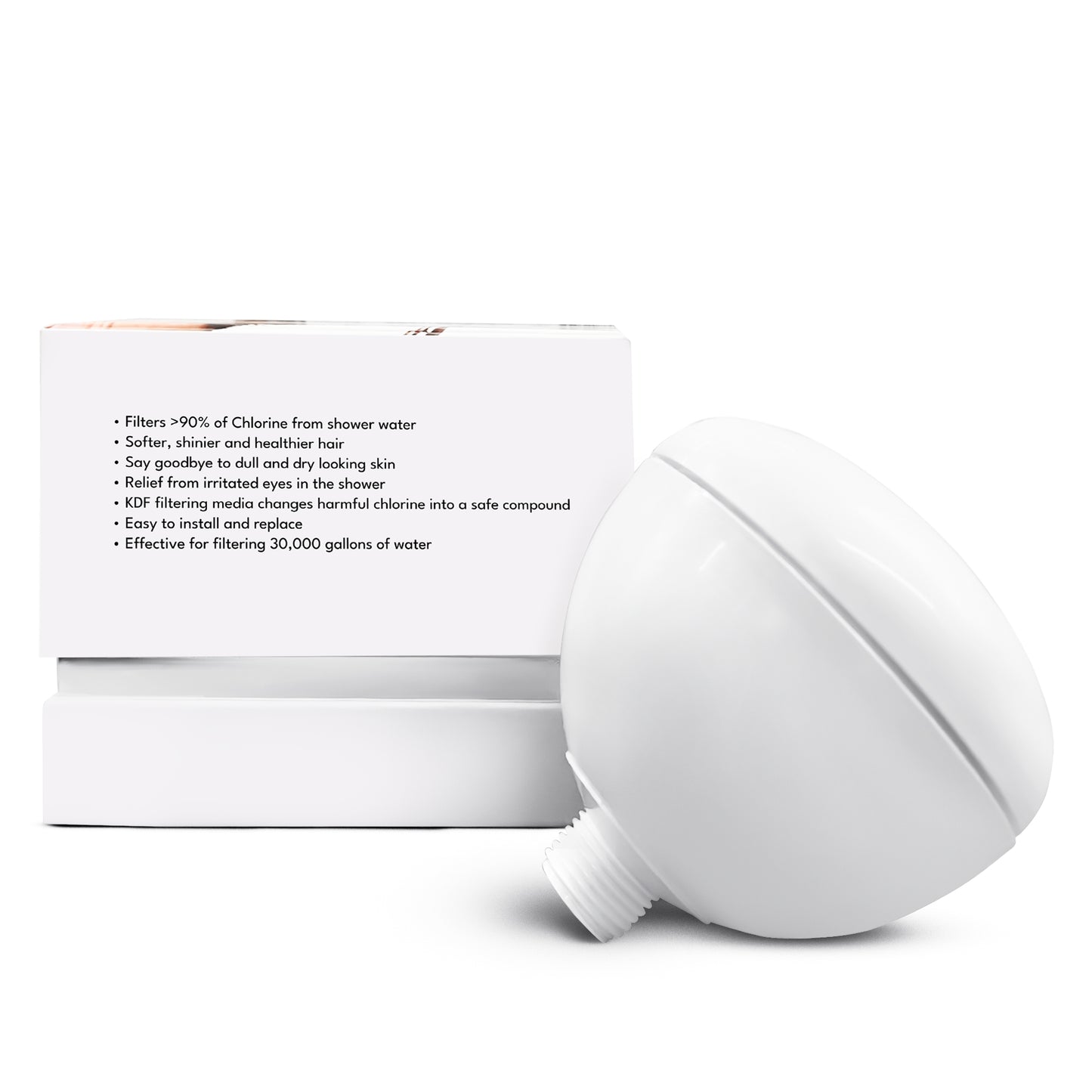 Vivandi Dechlorinating Anti-Hair Loss Shower Filter – Prevents Dry Skin, Removes Chlorine & Rust, Non-Toxic with Relaxing Aromatherapy Vivandi