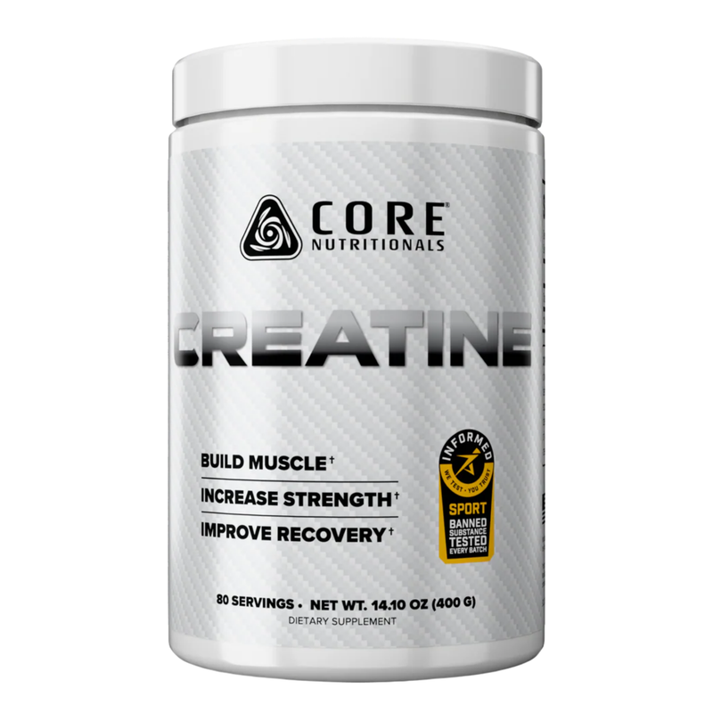Core Nutritionals Essentials Creatine Monohydrate, Premium Creatine for Fitness & Muscle Recovery - Unflavoured