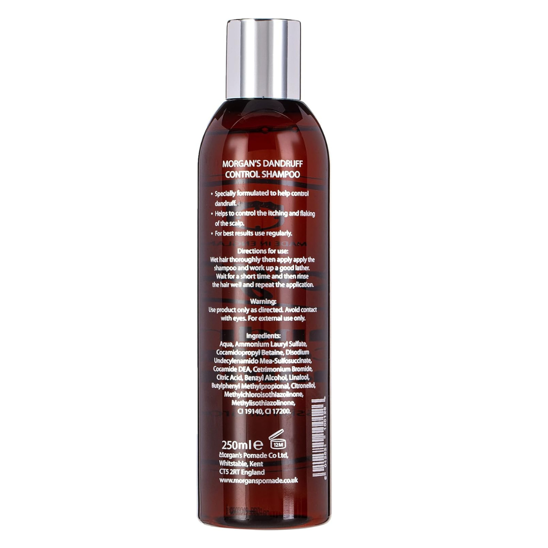 Morgan's Dandruff Control Shampoo 250ml Bottle