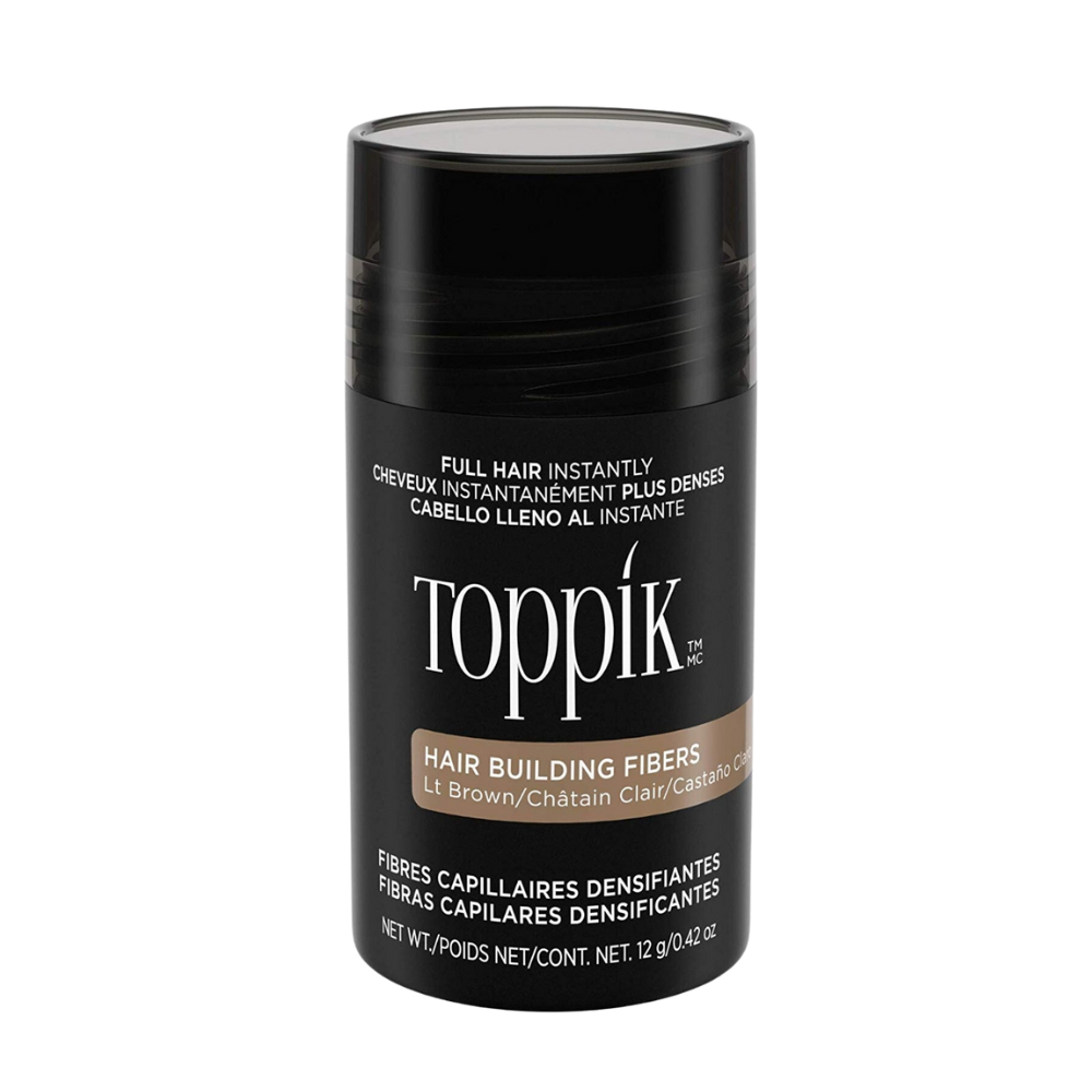 Toppik Hair Building Fibers for Thinning Hair Premium Keratin Fibers Conceals Hair Thinning and Hair Loss