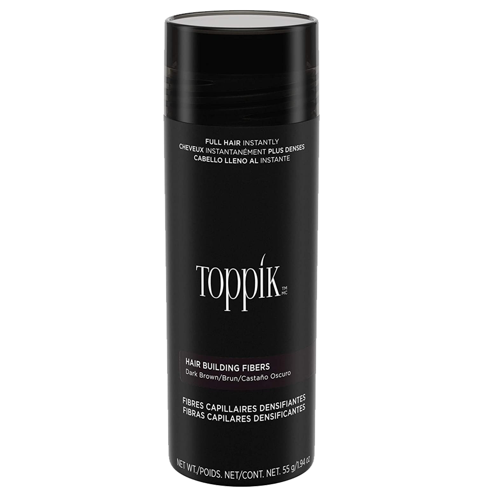 Toppik Hair Building Fibers for Thinning Hair Premium Keratin Fibers Conceals Hair Thinning and Hair Loss