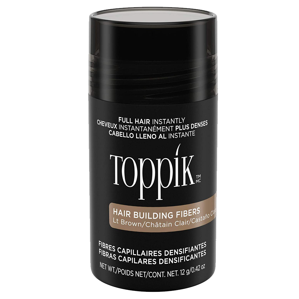 Toppik Hair Building Fibers for Thinning Hair Premium Keratin Fibers Conceals Hair Thinning and Hair Loss