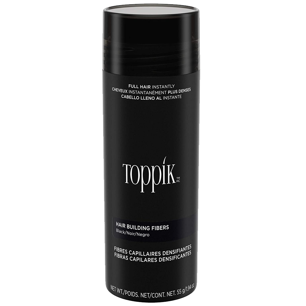 Toppik Hair Building Fibers for Thinning Hair Premium Keratin Fibers Conceals Hair Thinning and Hair Loss