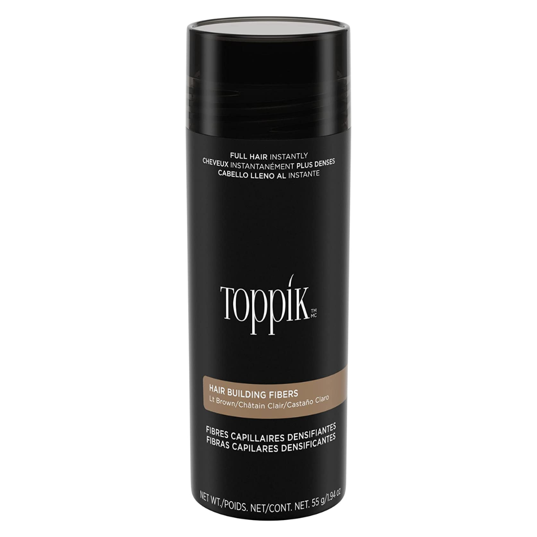 Toppik Hair Building Fibers for Thinning Hair Premium Keratin Fibers Conceals Hair Thinning and Hair Loss