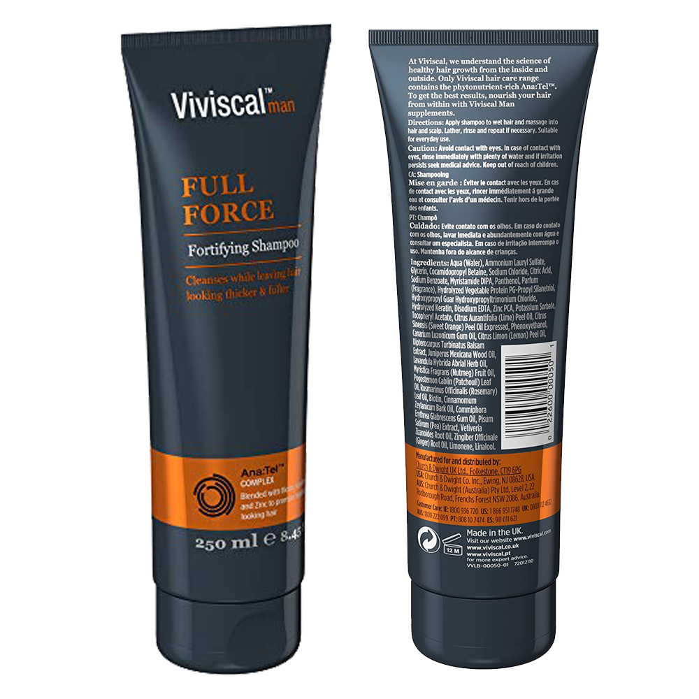 Viviscal Full Force Fortifying Shampoo Men