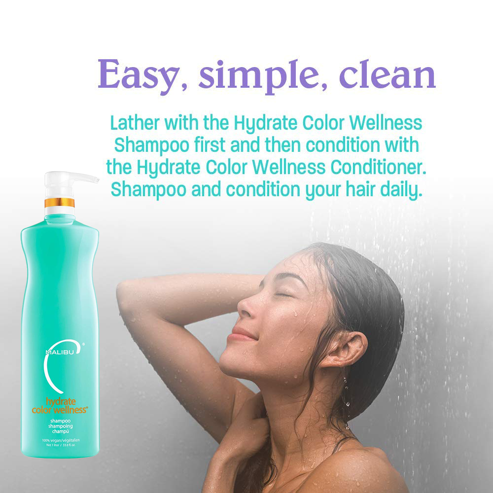 Malibu C Hydrate Color Wellness Sulfate Free Shampoo