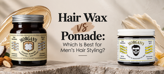 hair wax vs pomade