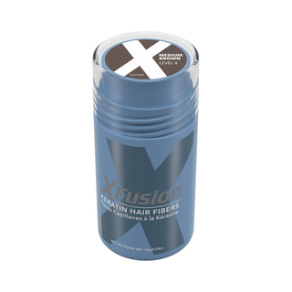Xfusion Hair Fibers Medium Brown - 15 gm