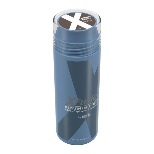Xfusion Hair Fibers Medium Brown - 28gm