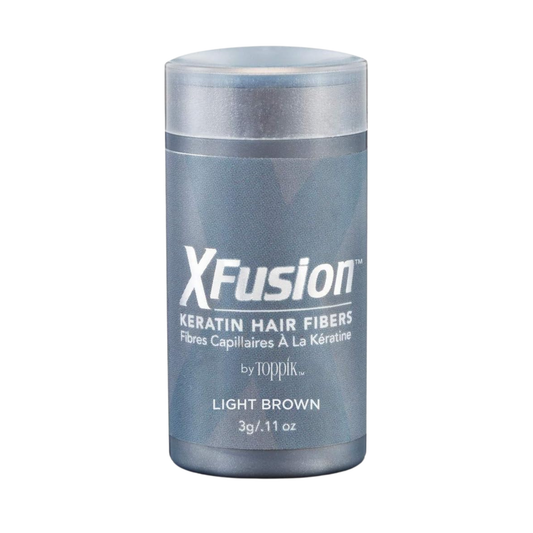 Xfusion Hair Fibers Light Brown - 3 gms