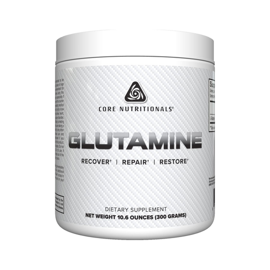 Core Nutritionals Glutamine, Enhances Muscle Growth and Immune Support, 5000mg - 300g