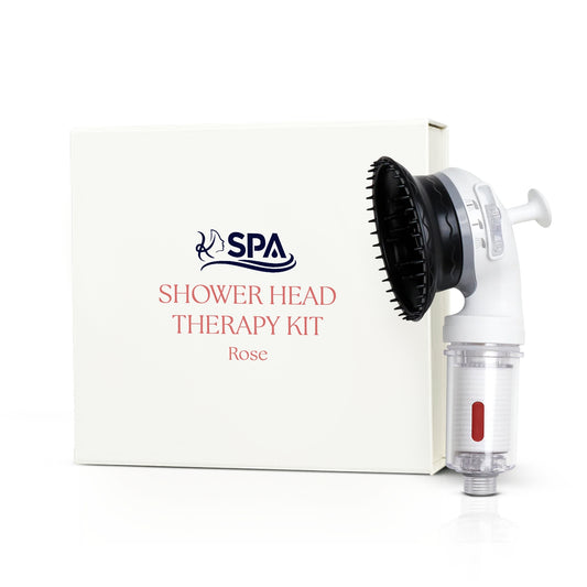 K-HeadSpa Korean Shower Head Therapy Kit – Rose Essence