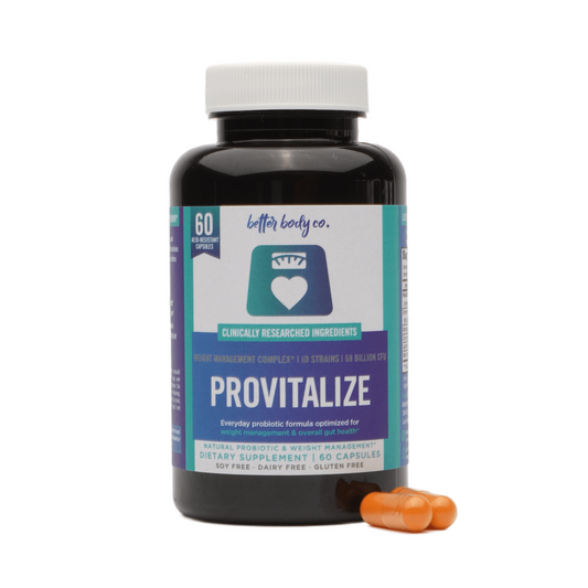 Original Provitalize | Natural Menopause Probiotics for Weight Gain, Hot Flashes, Night Sweats, Low Energy, Mood Swings, Gut Health. Unique Probiotics Formula