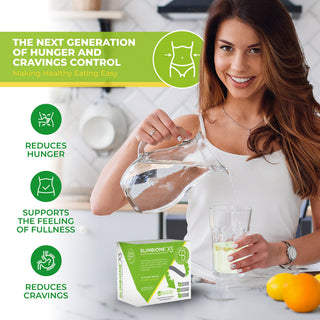 Slimbiome - Prebiotic, Nutritional Supplement, Vegan, Gut Health, Daily Management, 30 Servings Optibiotix