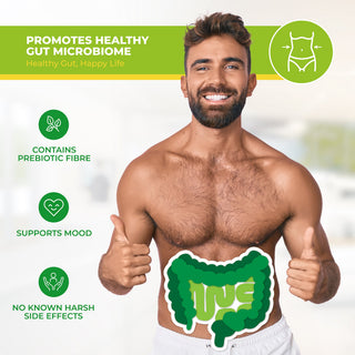 Slimbiome - Prebiotic, Nutritional Supplement, Vegan, Gut Health, Daily Management, 30 Servings Optibiotix