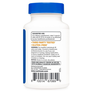 Nutricost Tudca 3rd party tested