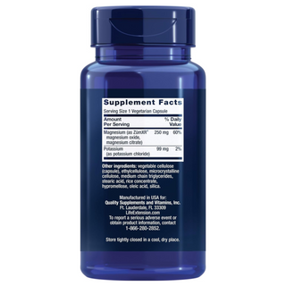 Life Extension Dual-Action Potassium and Extend-Release Magnesium Capsules, 60 Vegetarian Capsules Life Extension