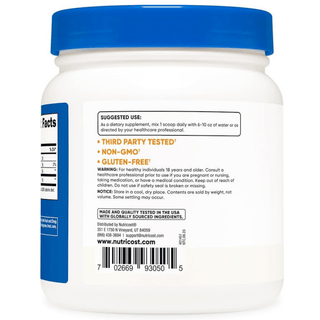 Nutricost D-Ribose Powder - Pure and Convenient Dietary Supplement - 5000mg Per Serving 500 Grams Nutricost