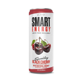 C4 Pre Workout Energy Drink With Beta-Alanine, Zero Sugar, Carbonated Drink for Strength & Endurance, Black Cherry Flavor – 12 Pack
