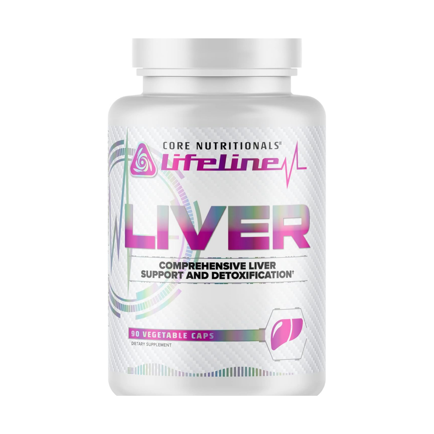 Core Nutritionals Lifeline Liver Comprehensive Liver Support and Detoxification - 90 Capsules