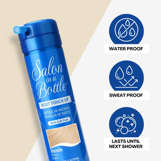 Salon in a Bottle - Instant, Long-Lasting Root Concealer Spray to Cover Roots for Women and Men - Blonde 50 Applications 60 ml Salon in a Bottle