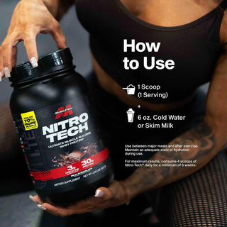 MuscleTech Nitro Tech Milk Chocolate 2.2lbs