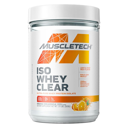 MuscleTech Iso Whey Clear Orange Dreamsicle 1.1lbs US (RB)