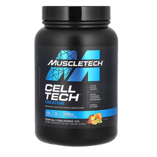 MuscleTech Cell Tech Creactor ,Tropical Citrus Punch – 3lbs