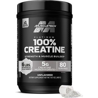Muscle Tech Platinum Creatine Pure Micronized Muscle Recovery, Unflavored -  400G