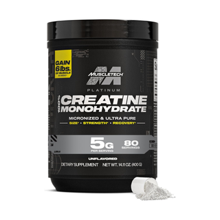 Muscle Tech Platinum Creatine Pure Micronized Muscle Recovery, Unflavored -  400G