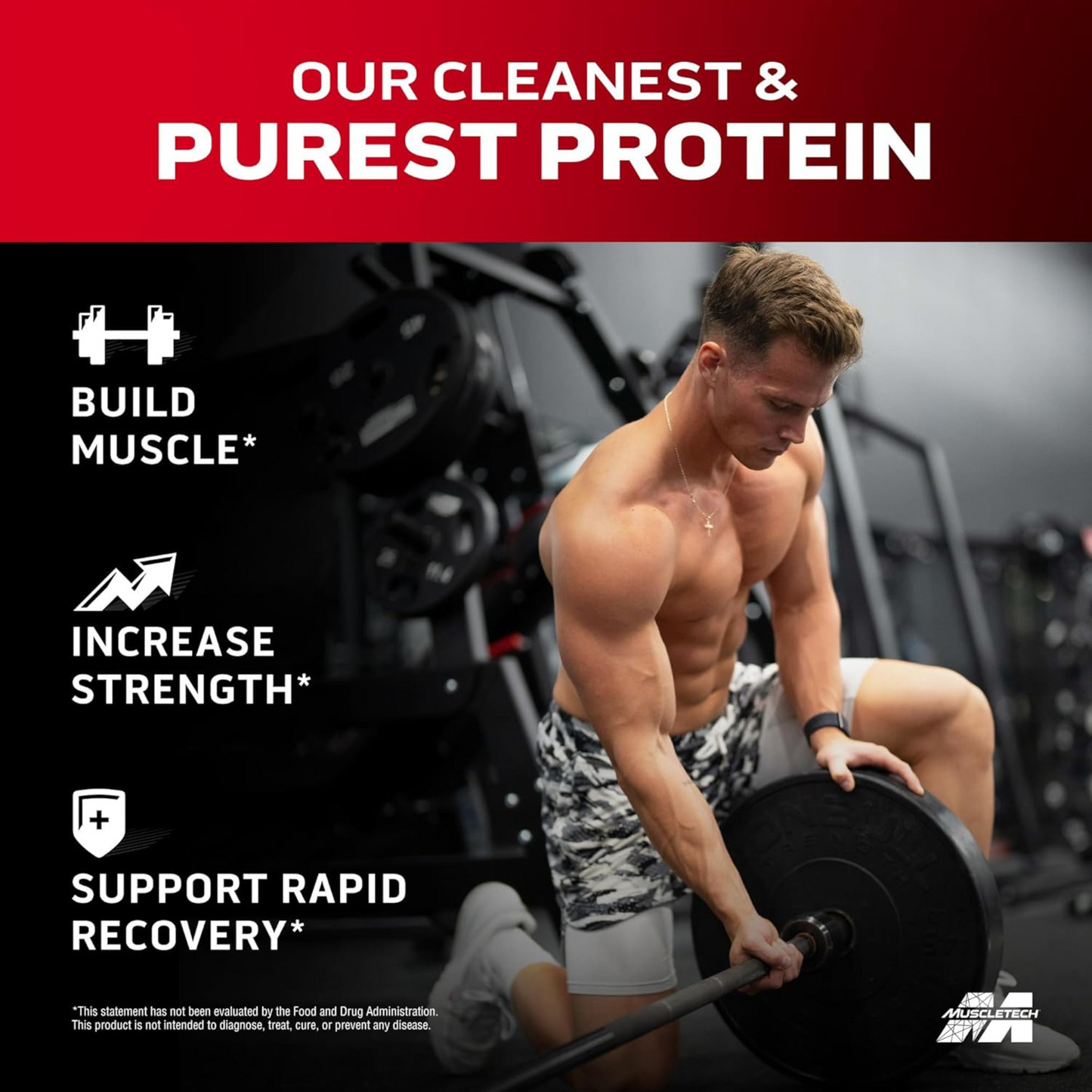 Muscle Tech Whey 100% Protein Isolate Enhance Build Muscle Vanilla Flavor - 2 Lbs