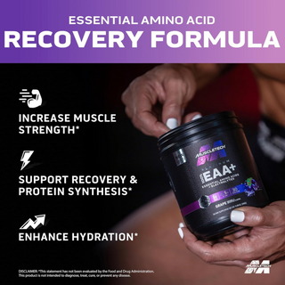 MuscleTech Platinum EAA Powder – Grape, 30 Servings (393g)