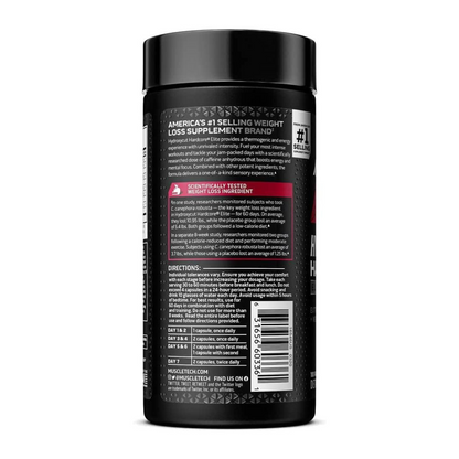 MuscleTech Hydroxycut Hardcore Elite | Energy & Metabolism Support Supplement – 100 Capsules