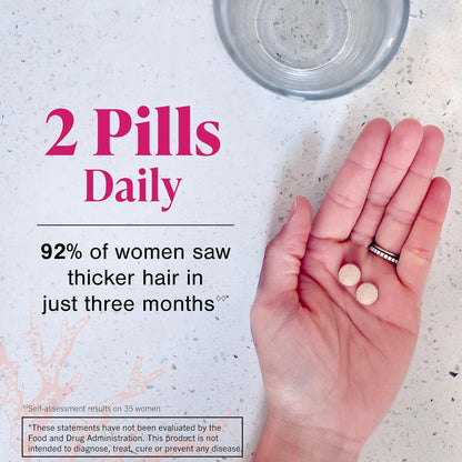 Viviscal Advanced Hair Health Supplements For Women 180 Tablets (3 Month Supply)