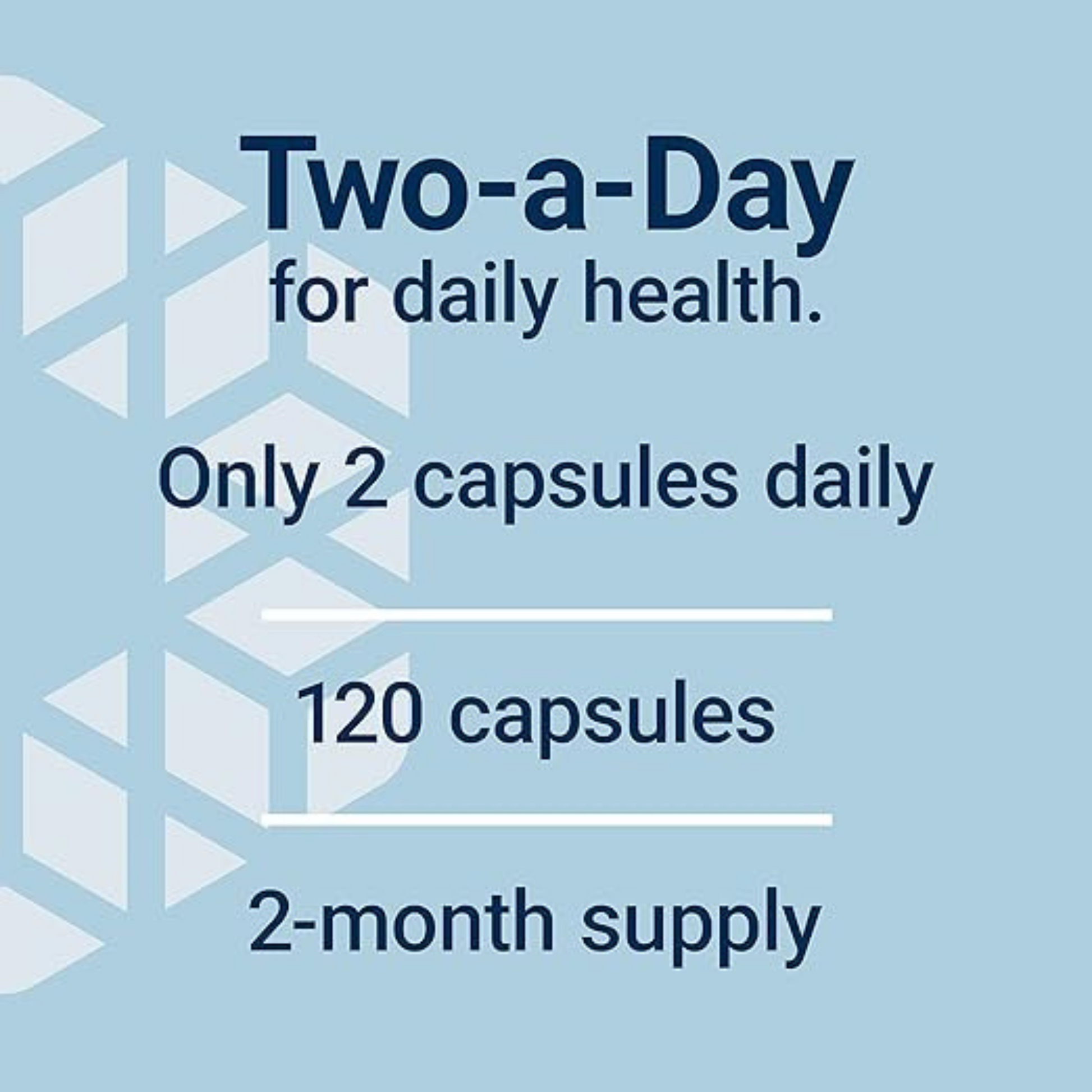 2 capsules daily