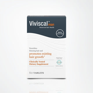 Viviscal Man Hair Growth Supplements For Men | Effective Hair Loss Solutions for Men - 60 Tablets (1 month Supply)