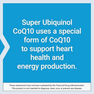 Life Extension Super Ubiquinol CoQ10, Heart Health Support, 100 mg, 60 Softgels Life Extension