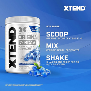 Xtend Blue Raspberry Ice Powder 30 Servings