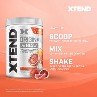 Xtend Italian Blood Orange Powder 30 Servings