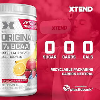 Xtend Knockout Fruit Punch Powder 30 Servings