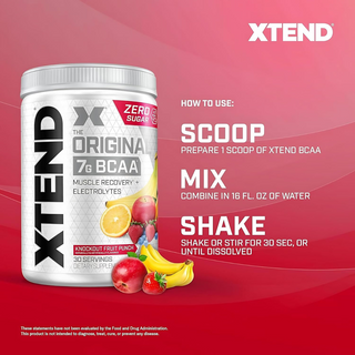 Xtend Knockout Fruit Punch Powder 30 Servings