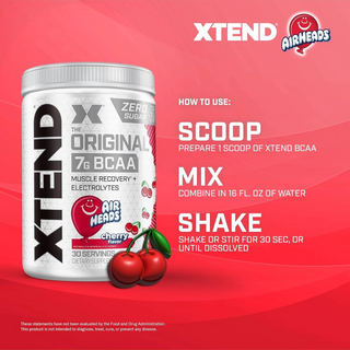 Xtend Original Cherry Airheads Powder 30 Servings