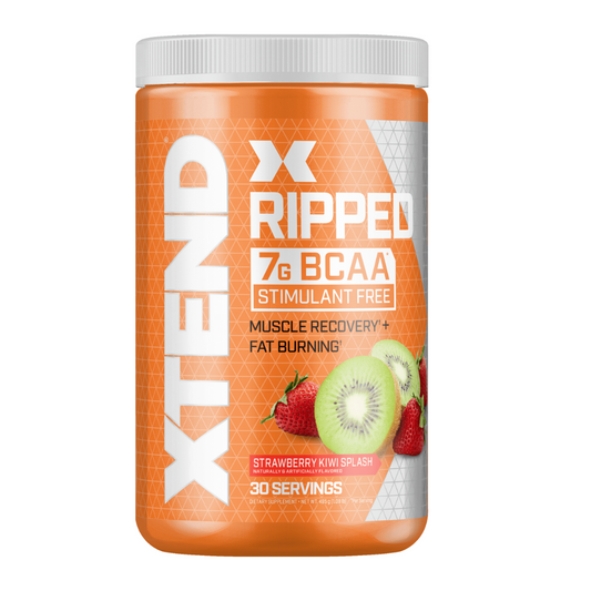 XTEND Original BCAA  Powder Zero Sugar With Electrolytes for Hydration & Muscle Repair,  Post-Workout Supplement, Strawberry Kiwi Flavour- 30 Servings