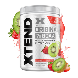 XTEND Original BCAA  Powder Zero Sugar With Electrolytes for Hydration & Muscle Repair,  Post-Workout Supplement, Kiwi Splash Flavour- 30 Servings